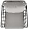 Manhattan Comfort Cannes Rope Wicker 3-Piece Patio Conversation Set with Cushions in Grey OD-CV012-GY - alternate 5